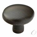 Patioplus 1.25 in. Bronze Round Cabinet Knob, Medium Bronze PA2667344